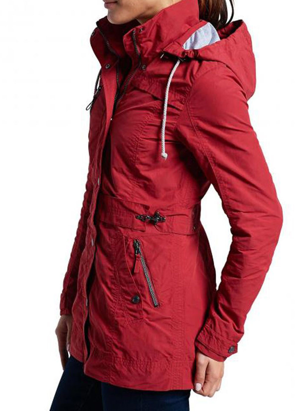 Красная демисезонная куртка Eddie Bauer