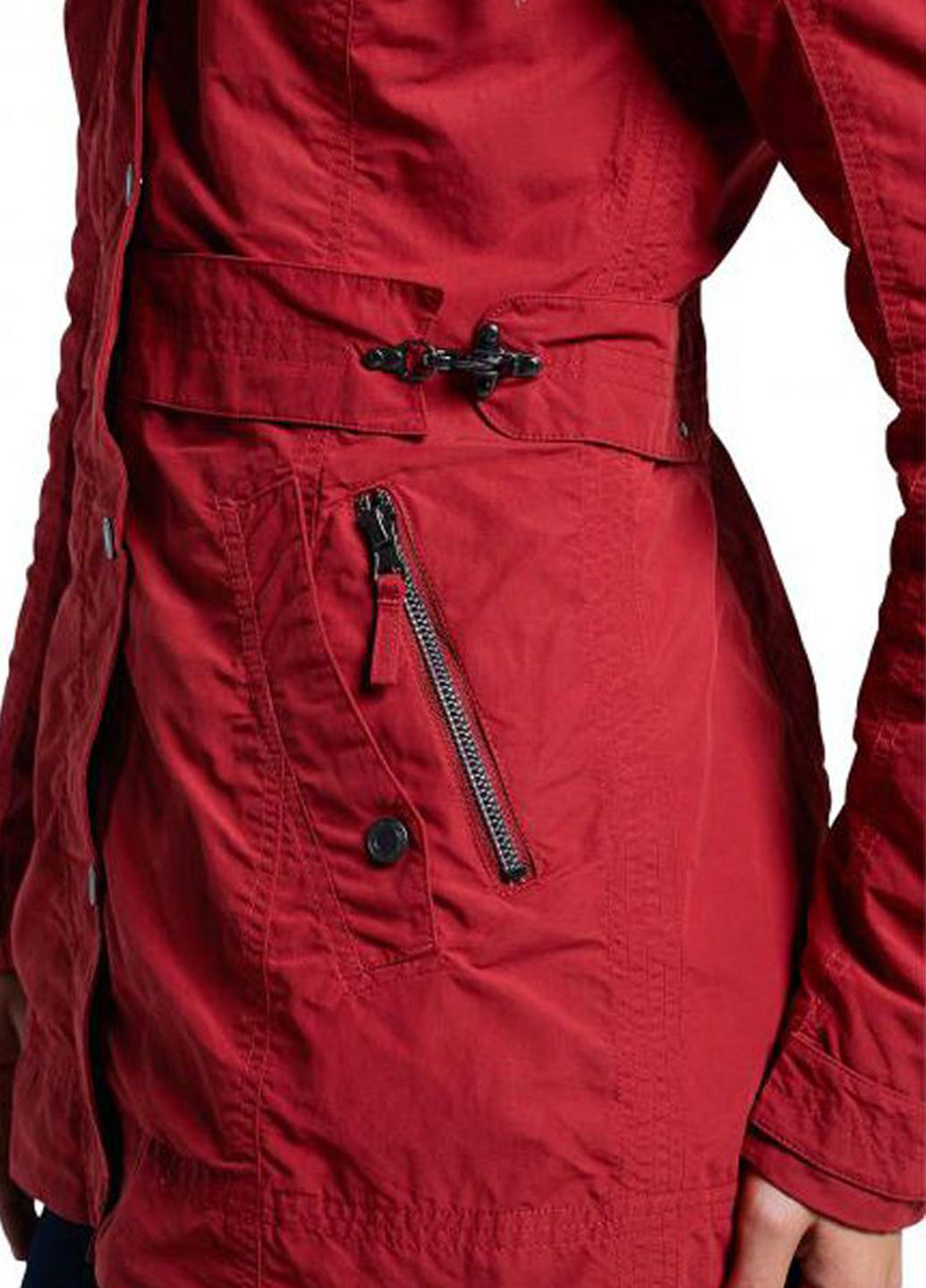 Красная демисезонная куртка Eddie Bauer