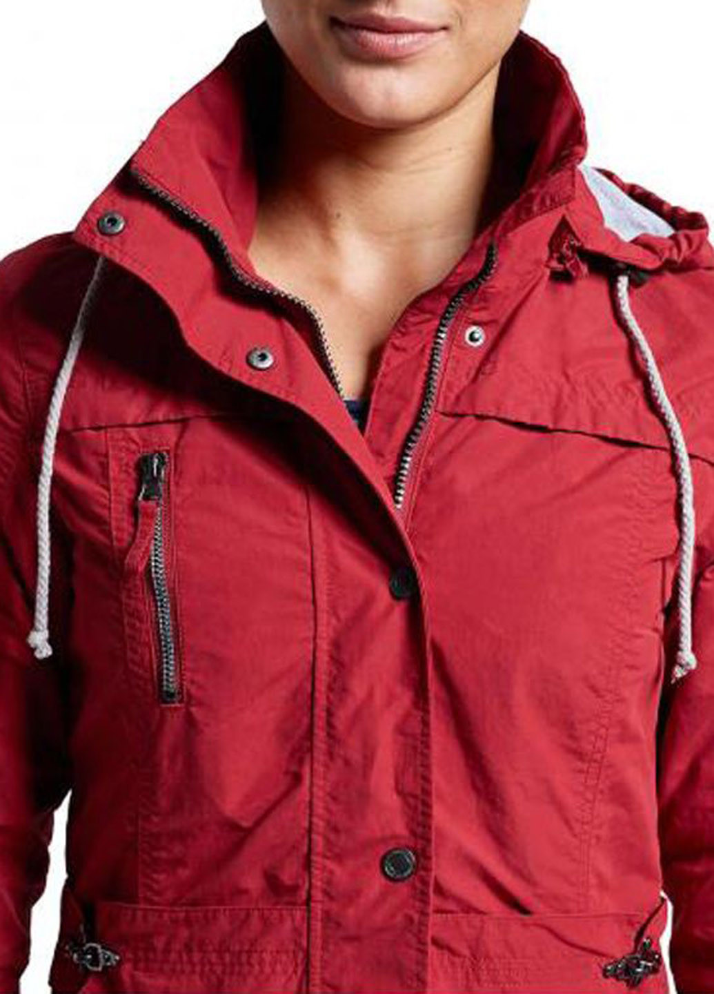 Красная демисезонная куртка Eddie Bauer