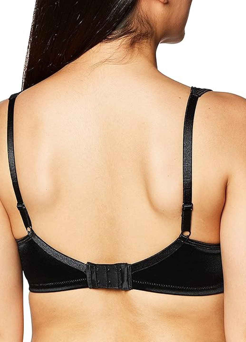 Чорний мінімайзер бюстгальтер Playtex з кісточками нейлон, лайкра