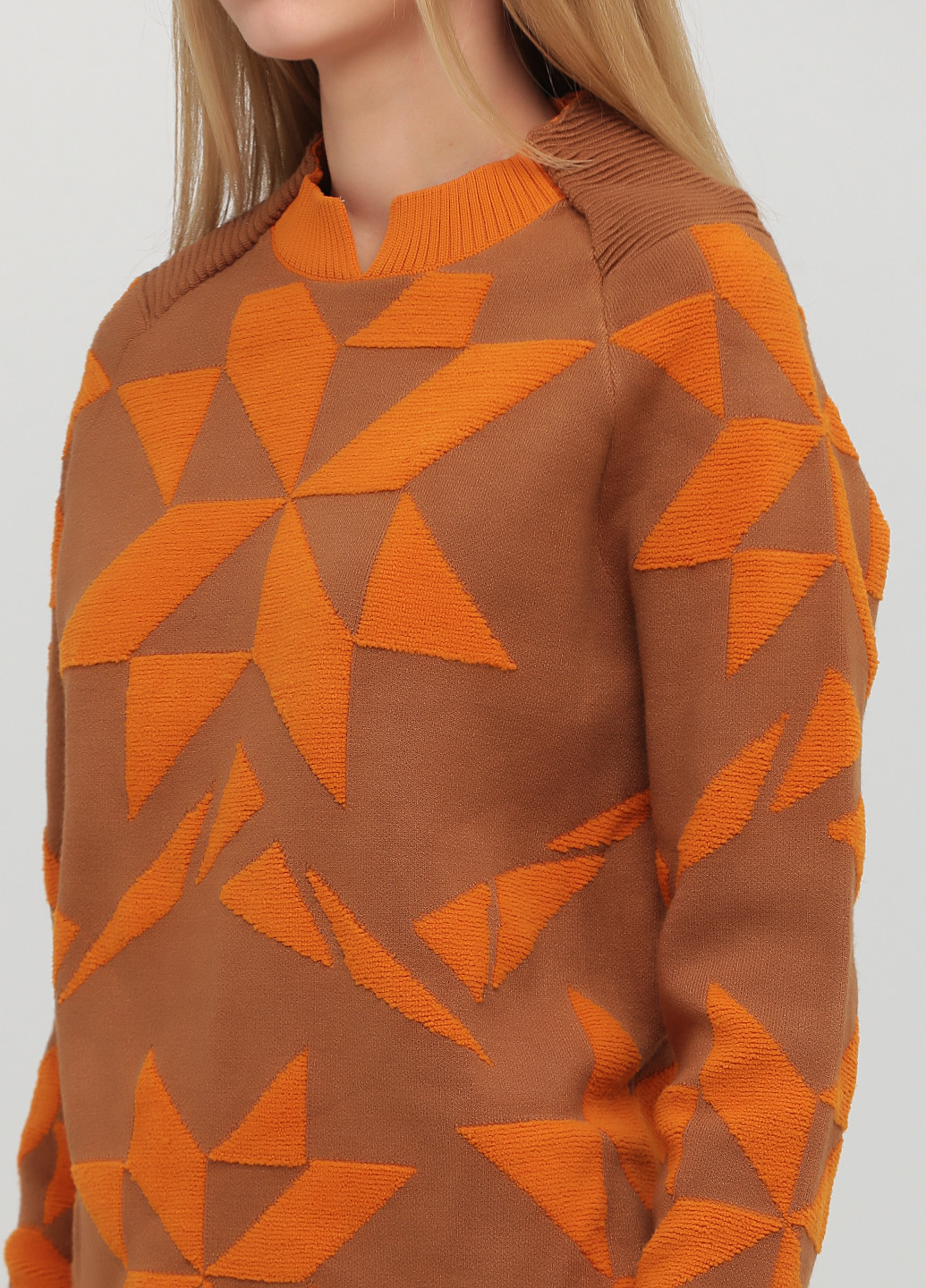 Светло-коричневый зимний свитер Vero Moda