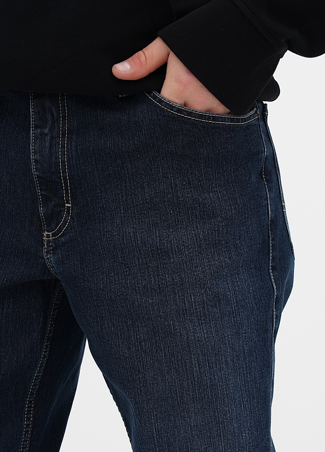 Темно-синие демисезонные регюлар фит джинсы Mustang