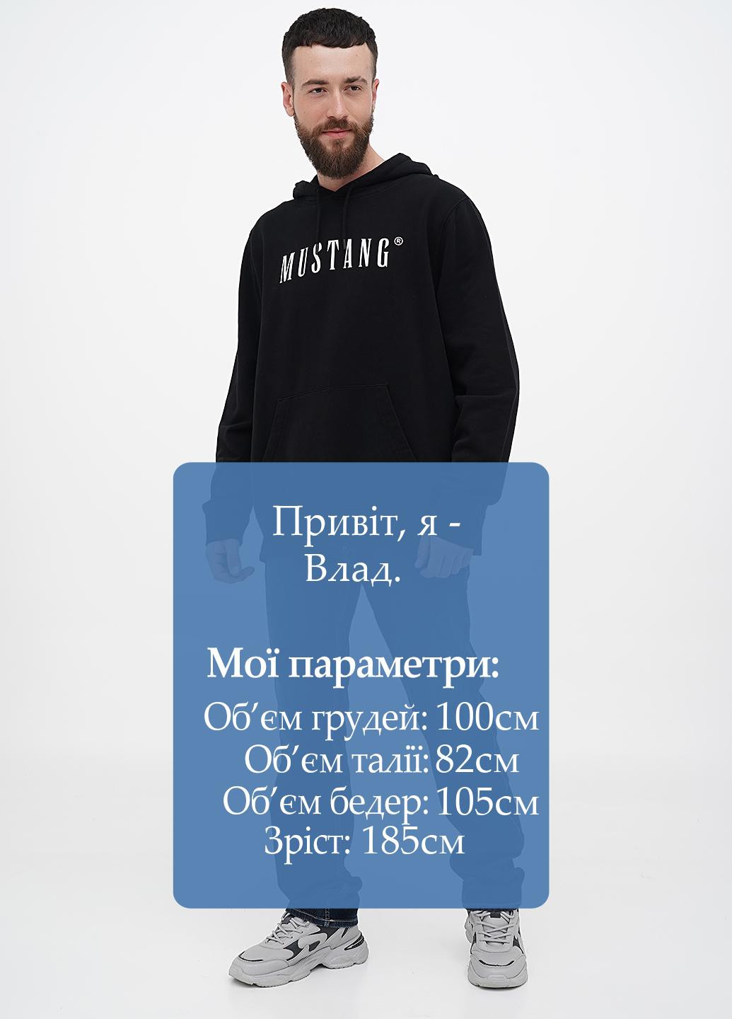 Темно-синие демисезонные регюлар фит джинсы Mustang