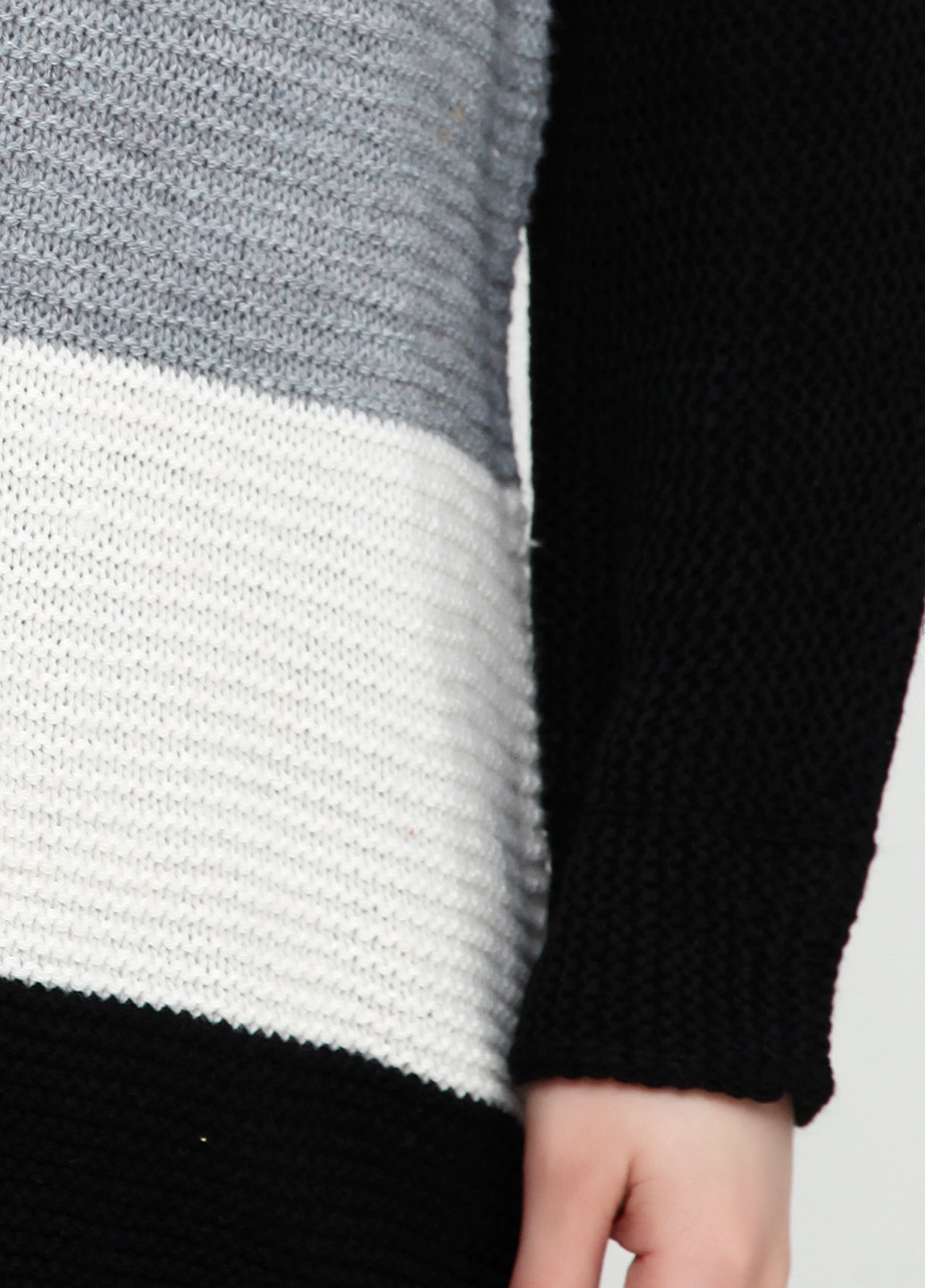 Черный демисезонный пуловер пуловер Askar Triko