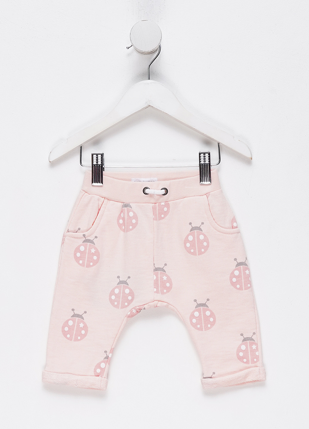 Светло-розовые домашние, повседневный демисезонные брюки Bellybutton