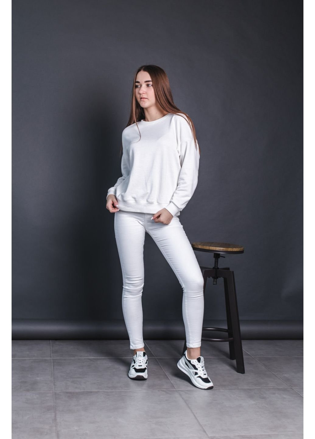 Белые демисезонные кроссовки женские pear 3491 37 23,5 см белый Fashion