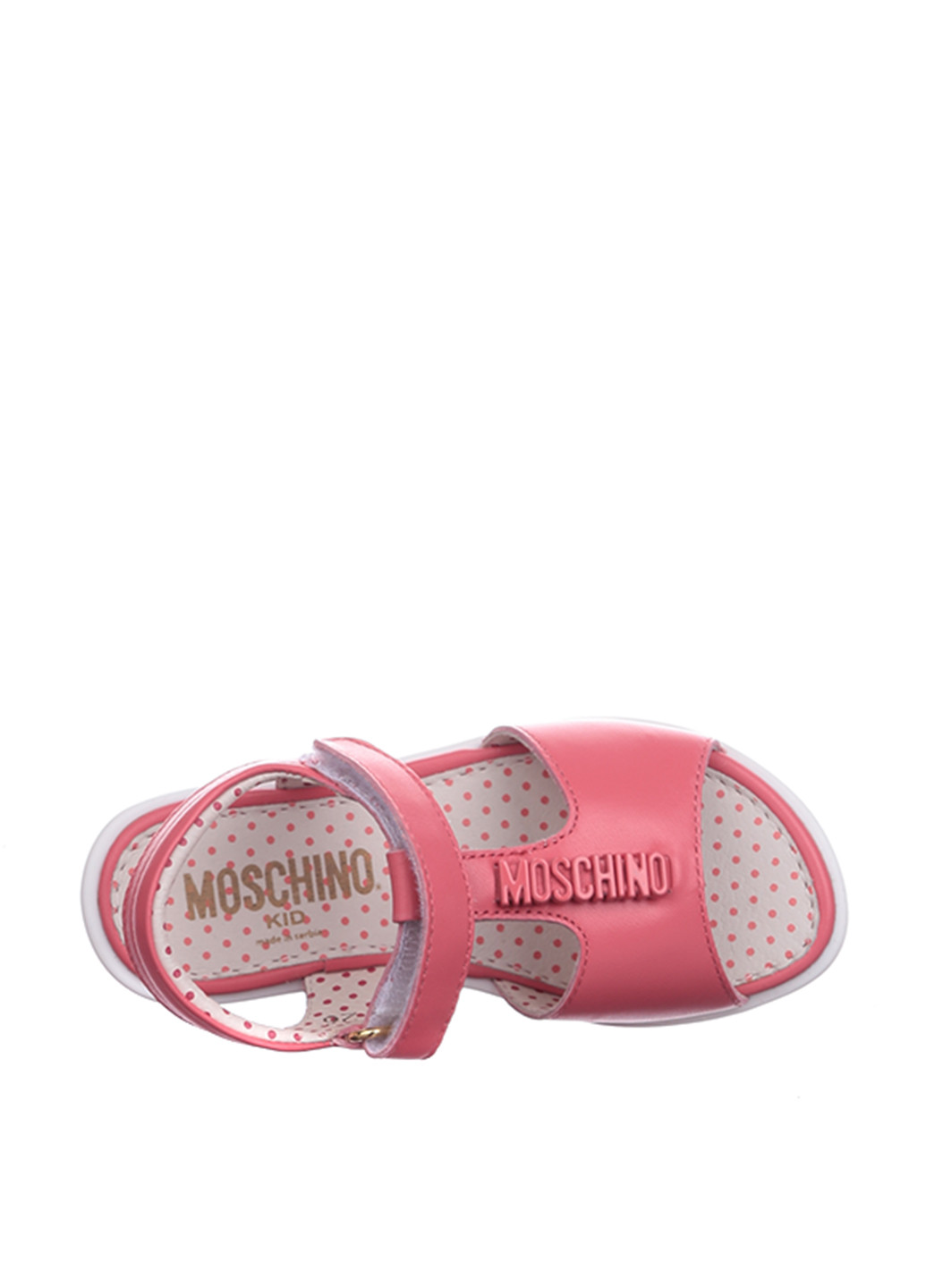 Розовые босоножки Moschino