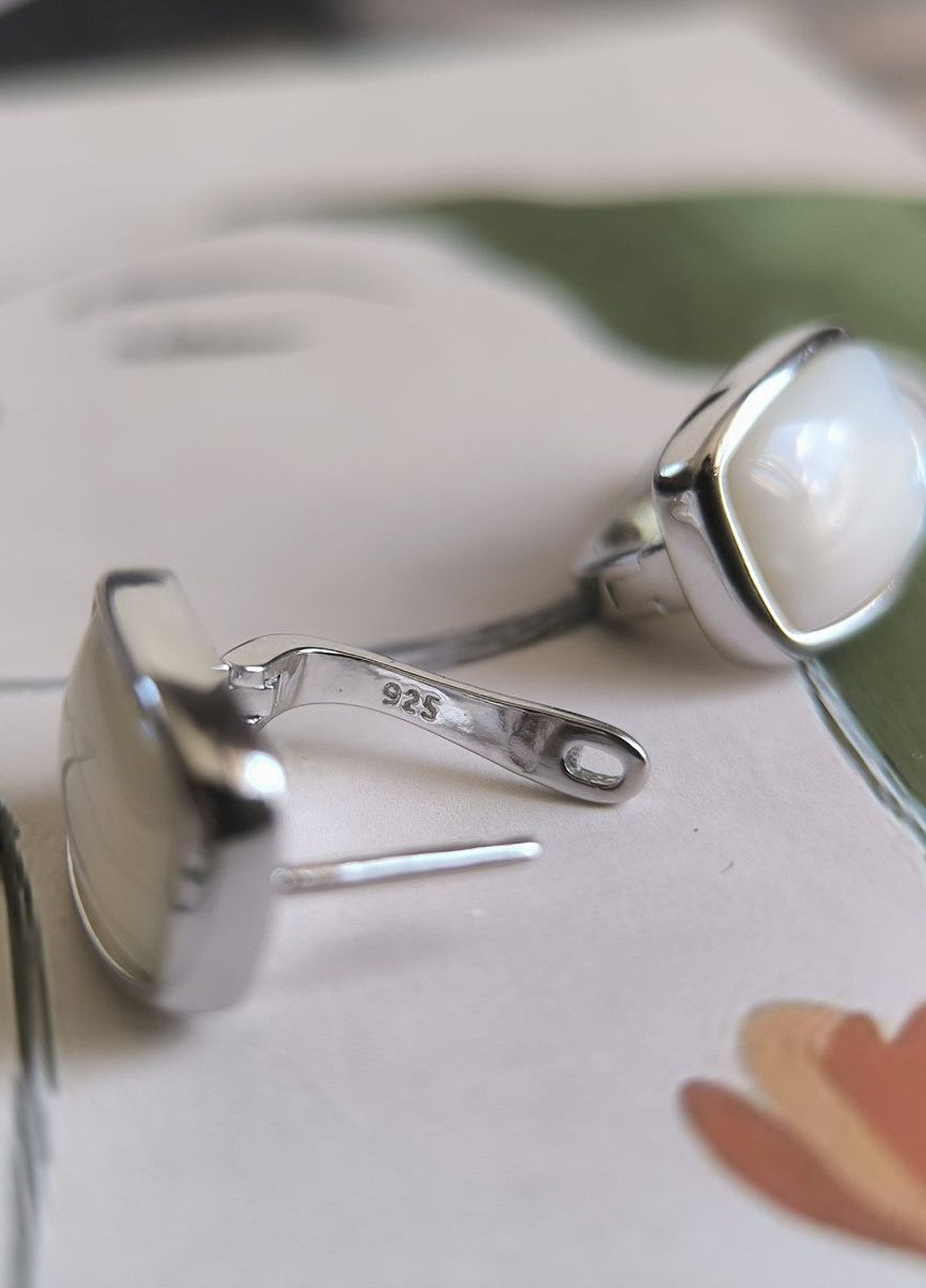 Сережки Silver Flame (350941339)