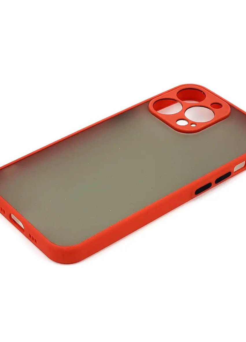 Силіконовий Чохол Накладка Avenger Totu Series Separate Camera iPhone 14 Pro Max Red No Brand (254916512)