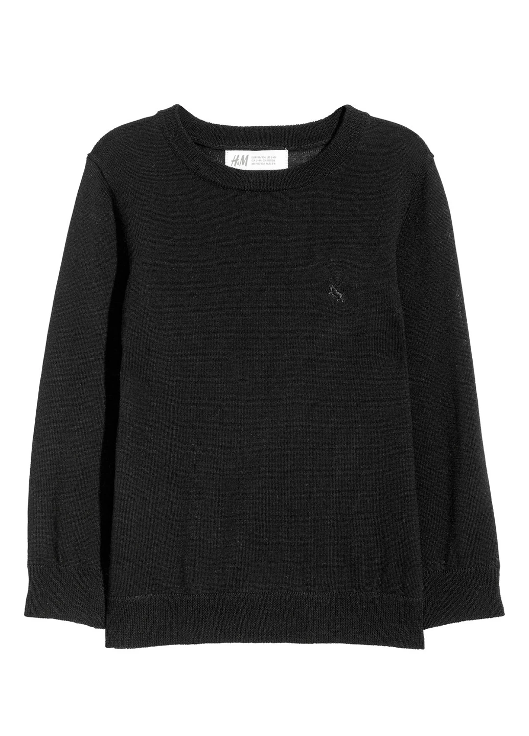 Черный демисезонный джемпер джемпер H&M