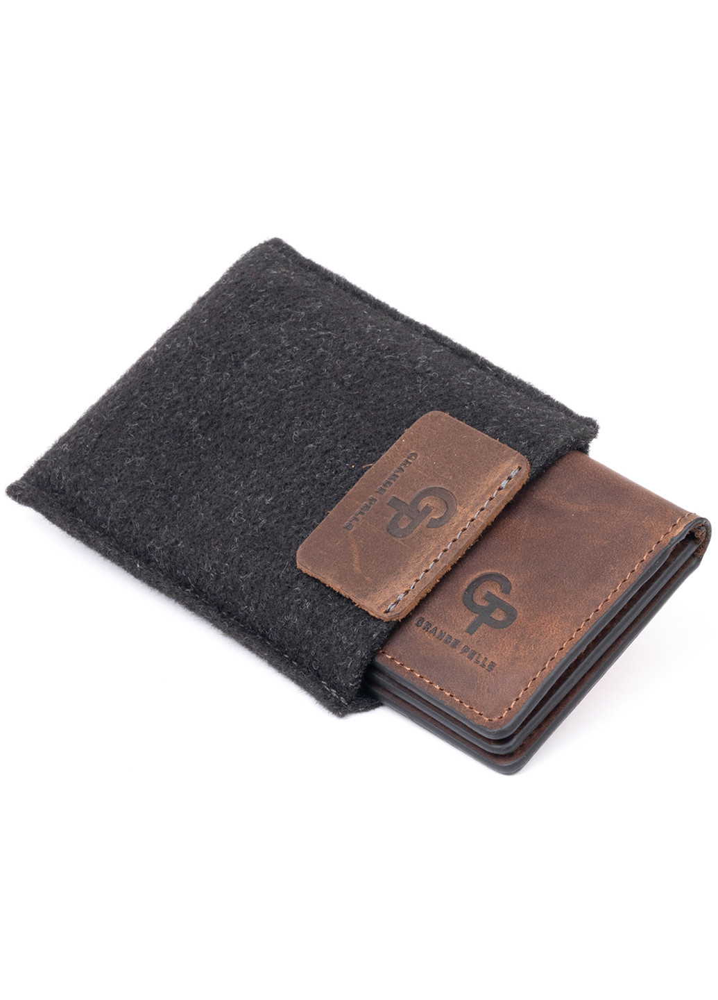 Кожаная обложка на паспорт 9,7х7х1,3 см Grande Pelle (253491010)