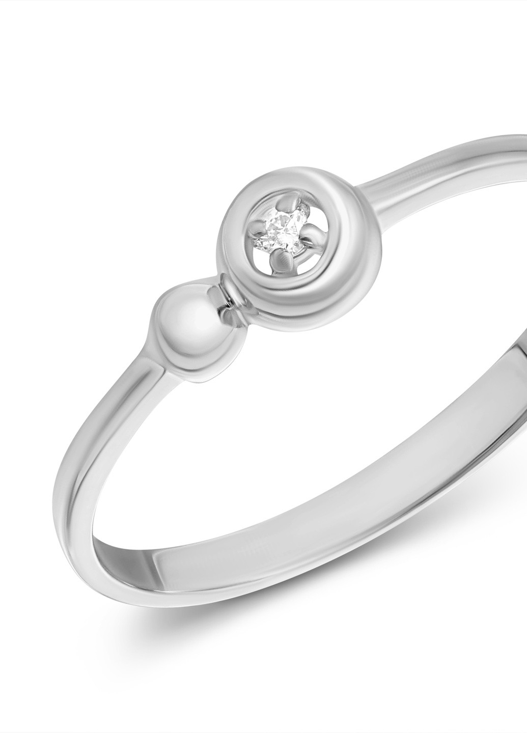 Кольцо с бриллиантами Лаконичность Zarina (254253217)