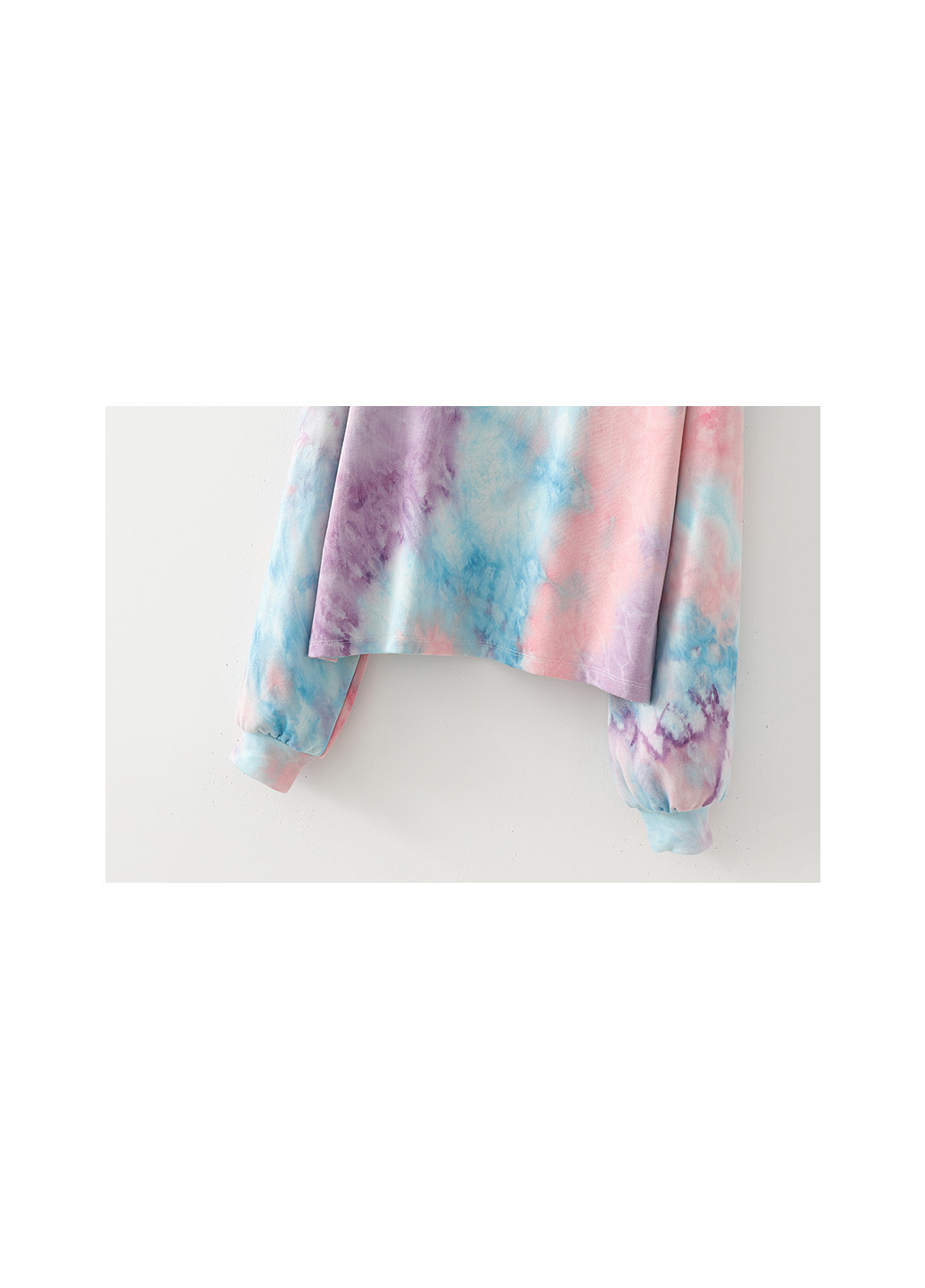 Худи женское с капюшоном расцветки tie dye Heaven Berni Fashion 55483 (231478587)