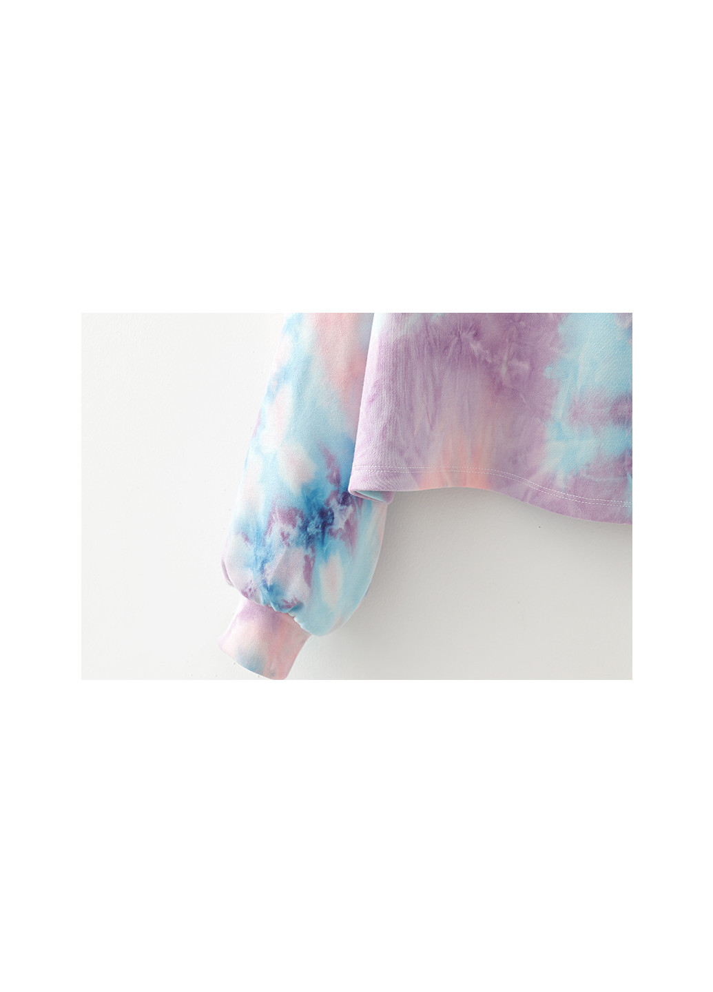 Худи женское с капюшоном расцветки tie dye Heaven Berni Fashion 55483 (231478587)