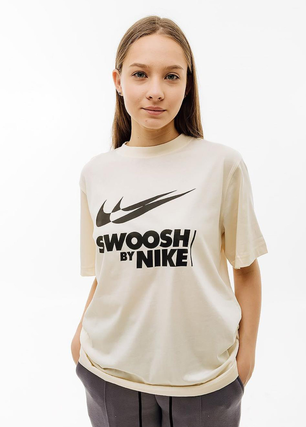 Футболка FZ4634-113 Nike W TEE BF GLS - (321505925)