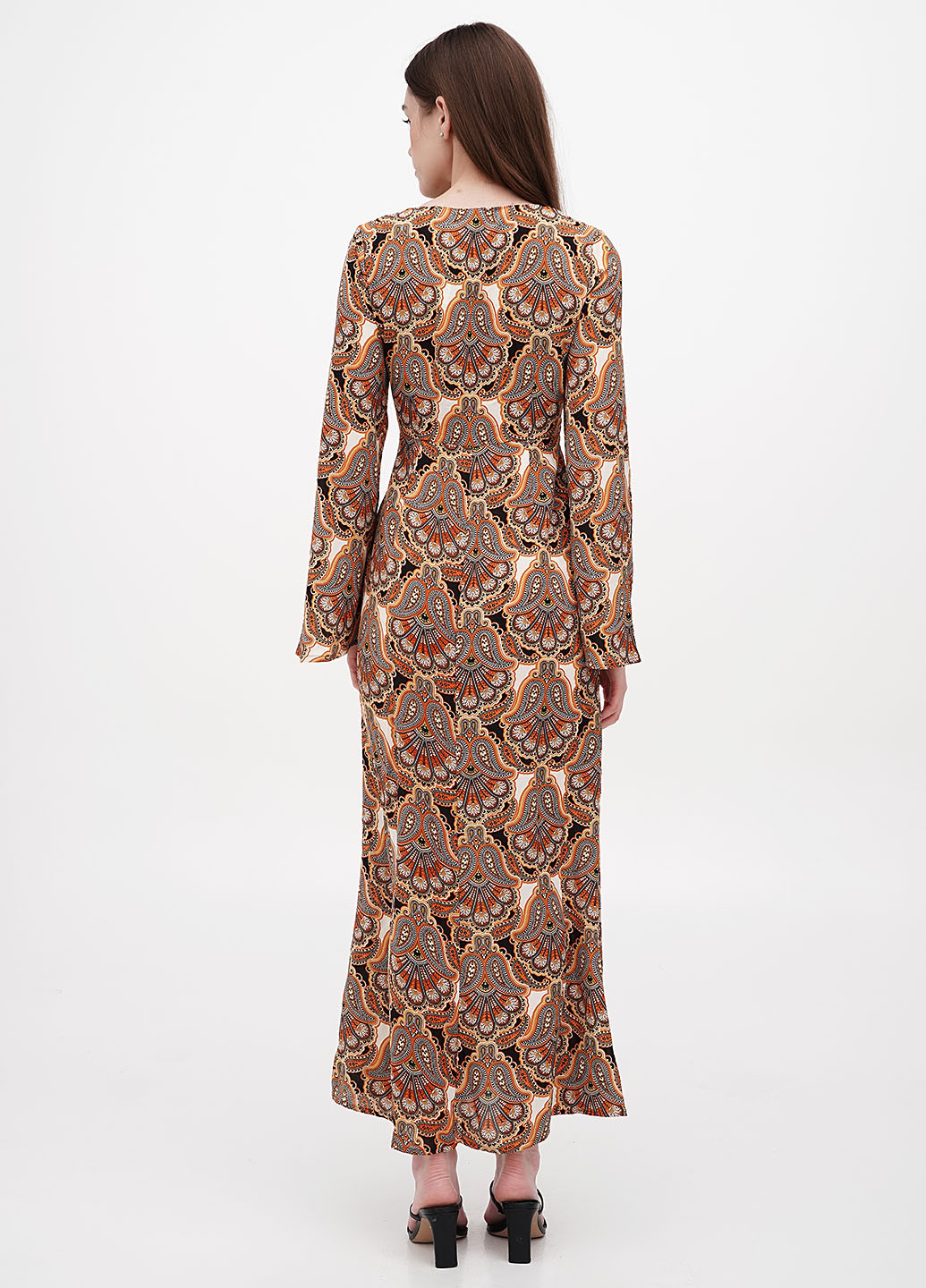 Комбинированное кэжуал платье Nasty Gal турецкие огурцы