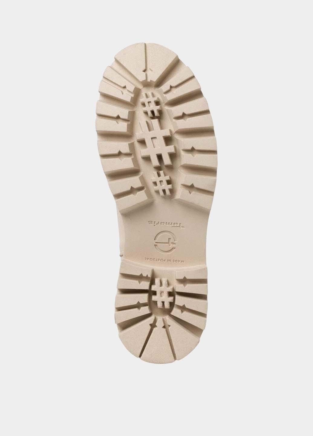 Осенние ботинки челси Tamaris на тракторной подошве