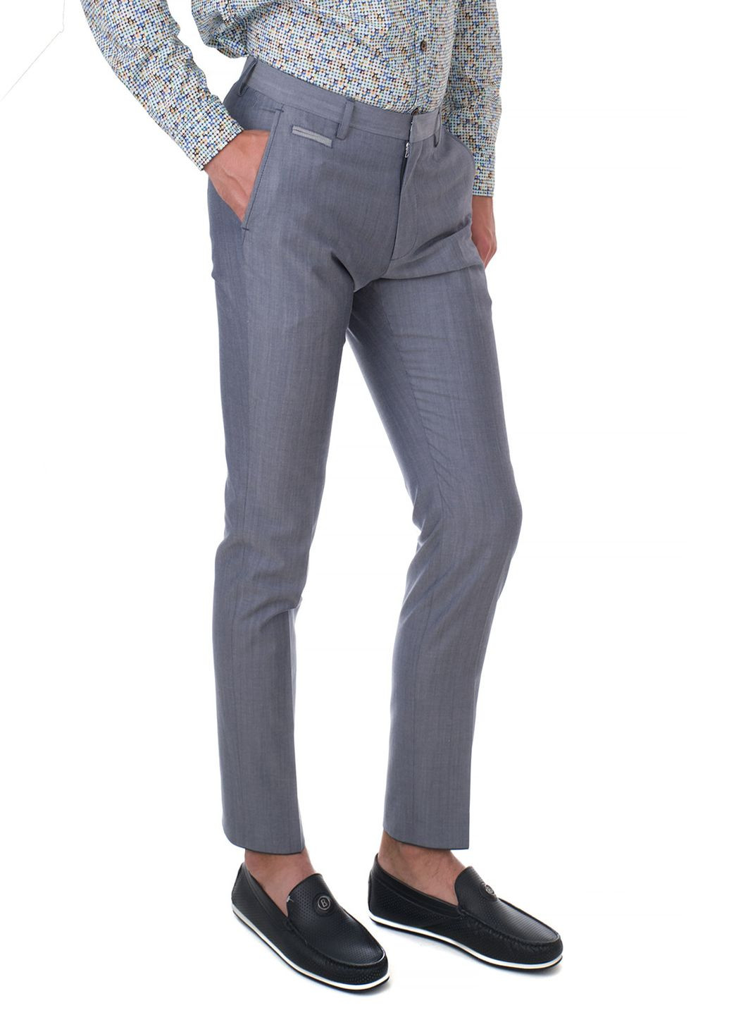 Серые летние брюки Roy Robson