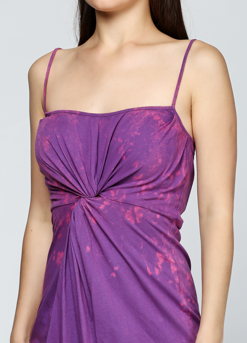 Фіолетова кежуал платье Richmond з малюнком