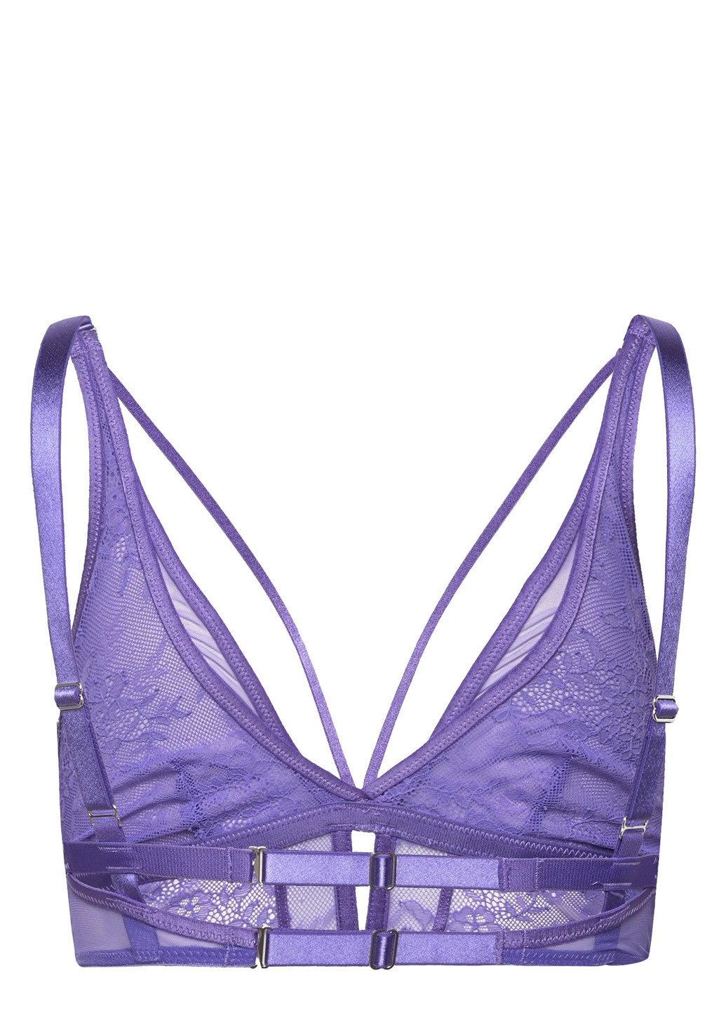 Фіолетовий бралетт бюстгальтер Hunkemoller без кісточок поліамід