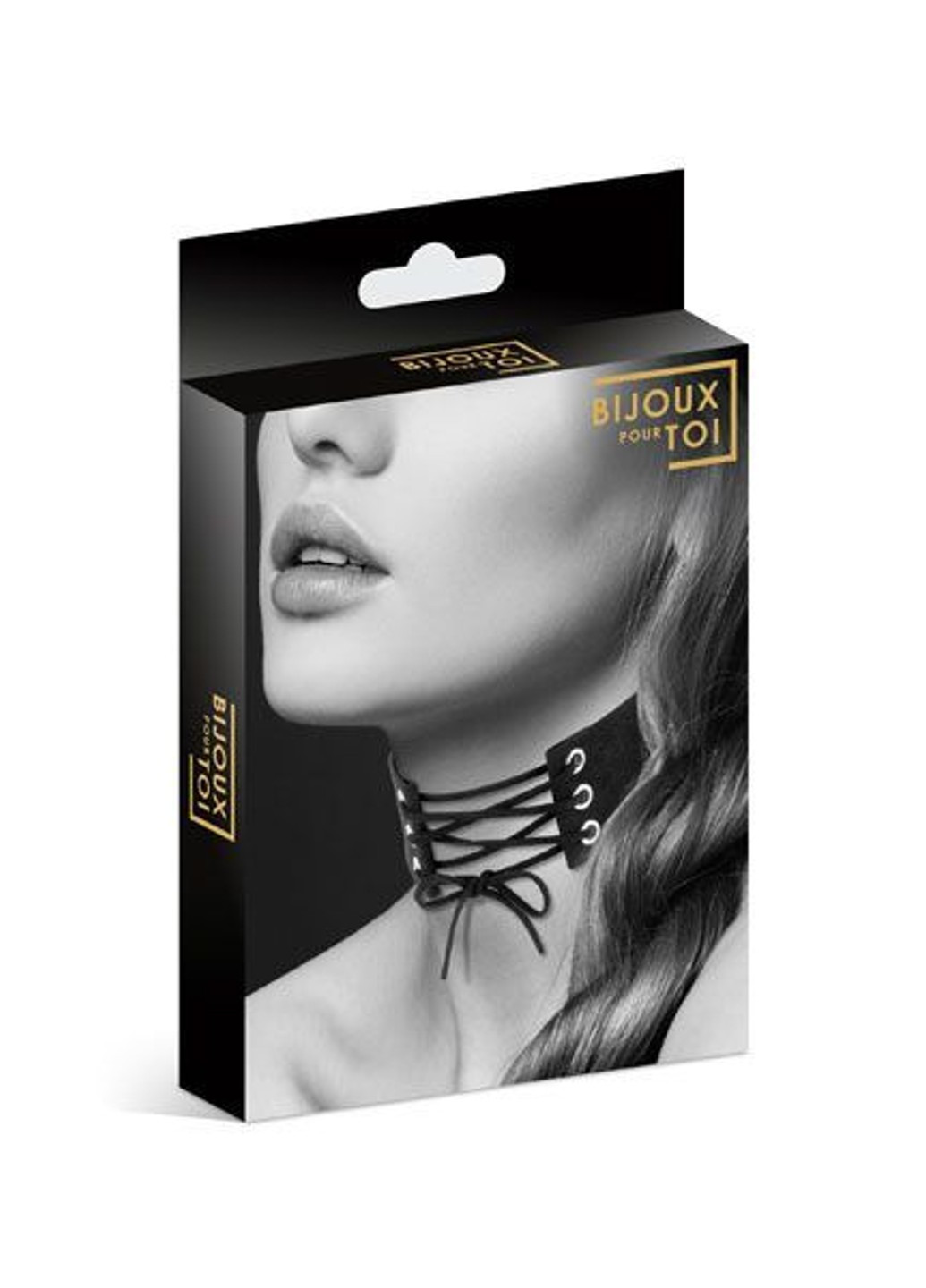 Чокер со шнуровкой - LACET, экокожа Bijoux Pour Toi (255247578)