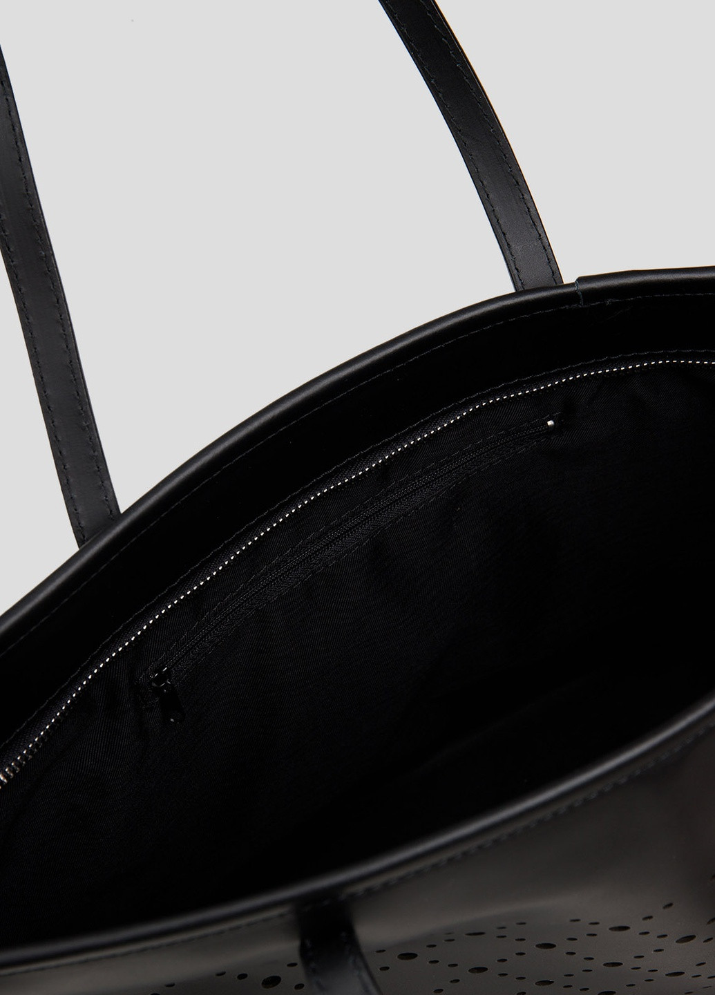 Черная кожаная сумка-шоппер Conte Frostini (254368105)