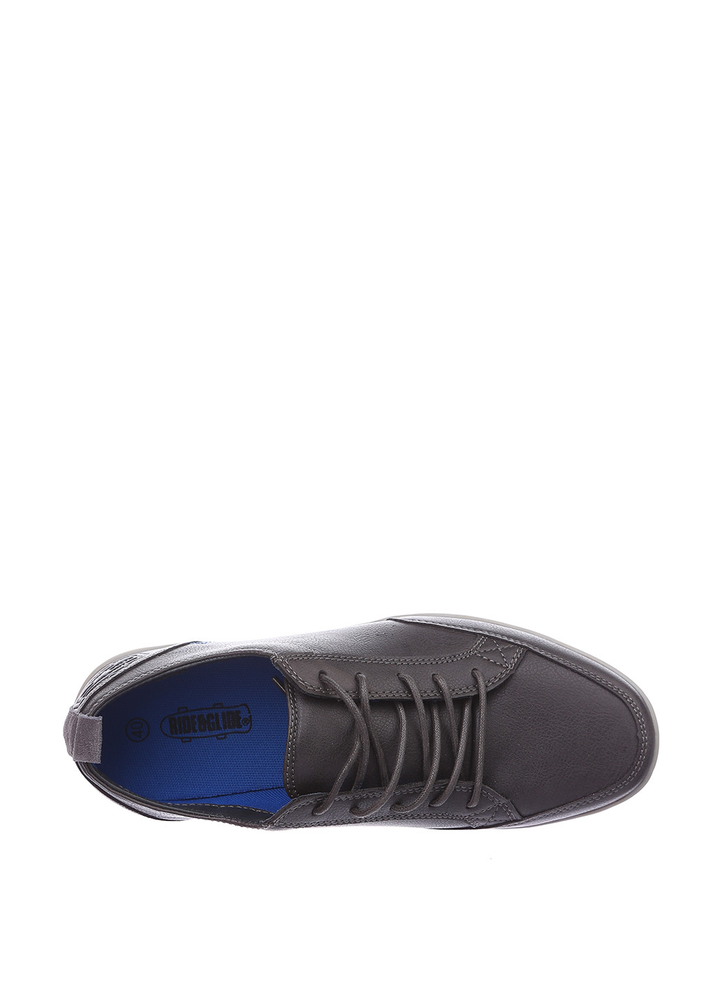 Серо-коричневые кэжуал туфли Cortina на шнурках