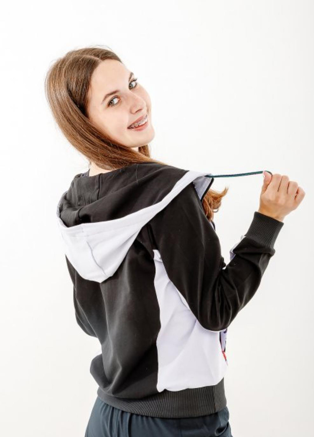 Толстовка LSDGC0009-465 Australian FLOWERS HOODIE ELASTIC FLEECE INSERT JACKET (321974827)