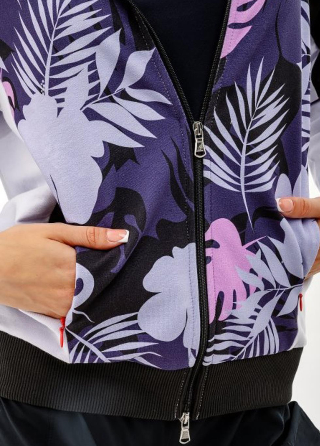 Толстовка LSDGC0009-465 Australian FLOWERS HOODIE ELASTIC FLEECE INSERT JACKET (321974827)