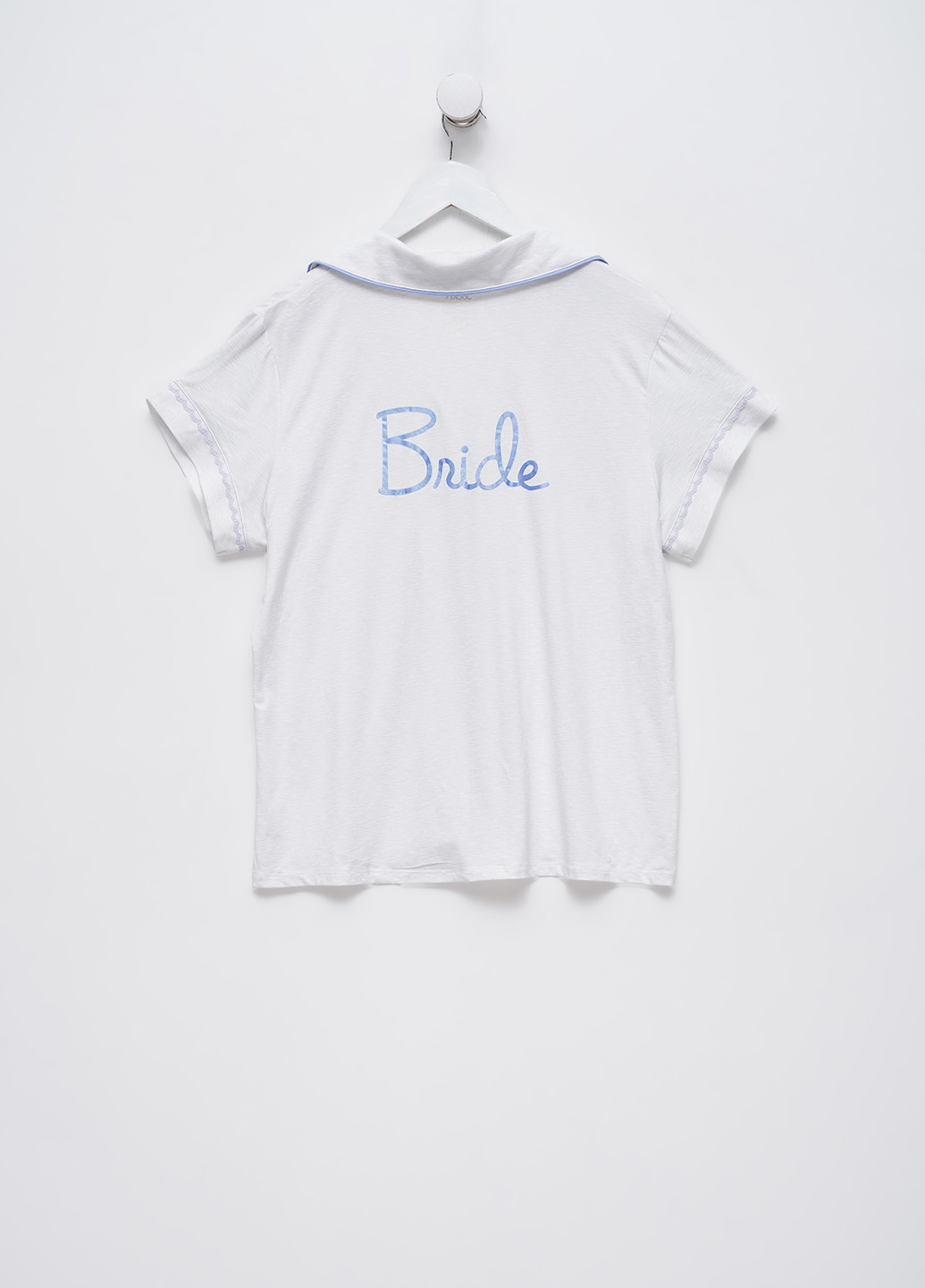 Молочная домашний рубашка меланж Jockey