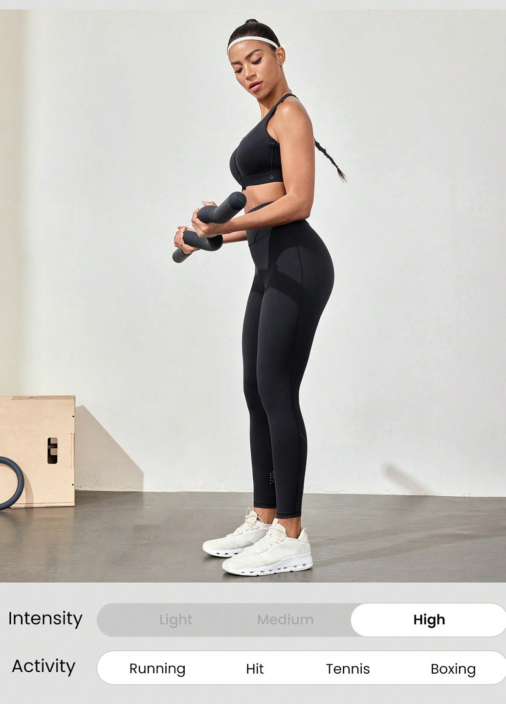 Черные демисезонные леггинсы SHEIN