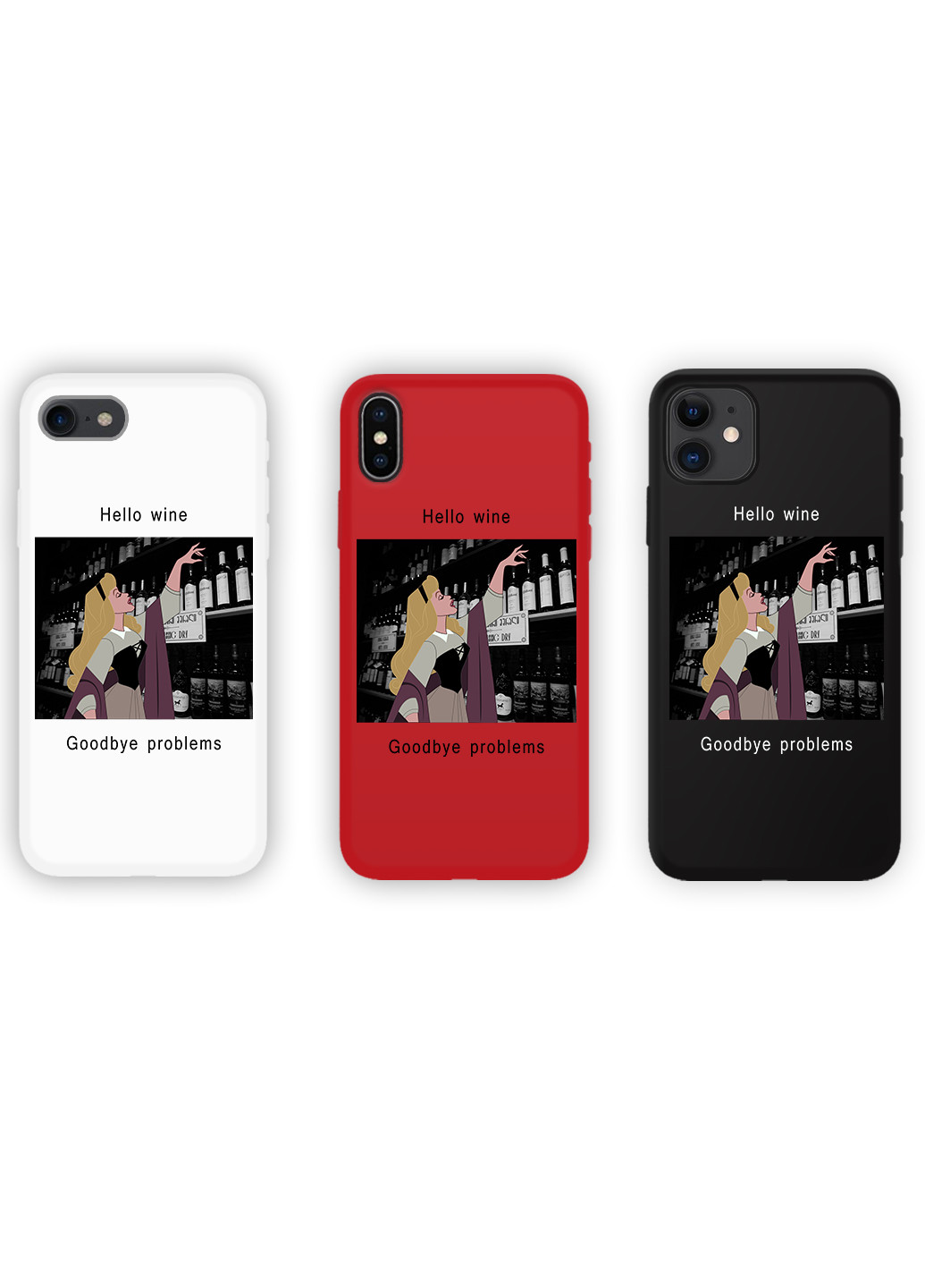 Чохол силіконовий Apple Iphone 6 Спляча красуня в винному погребі Дісней (Disney) (6937-1432) MobiPrint (219777232)
