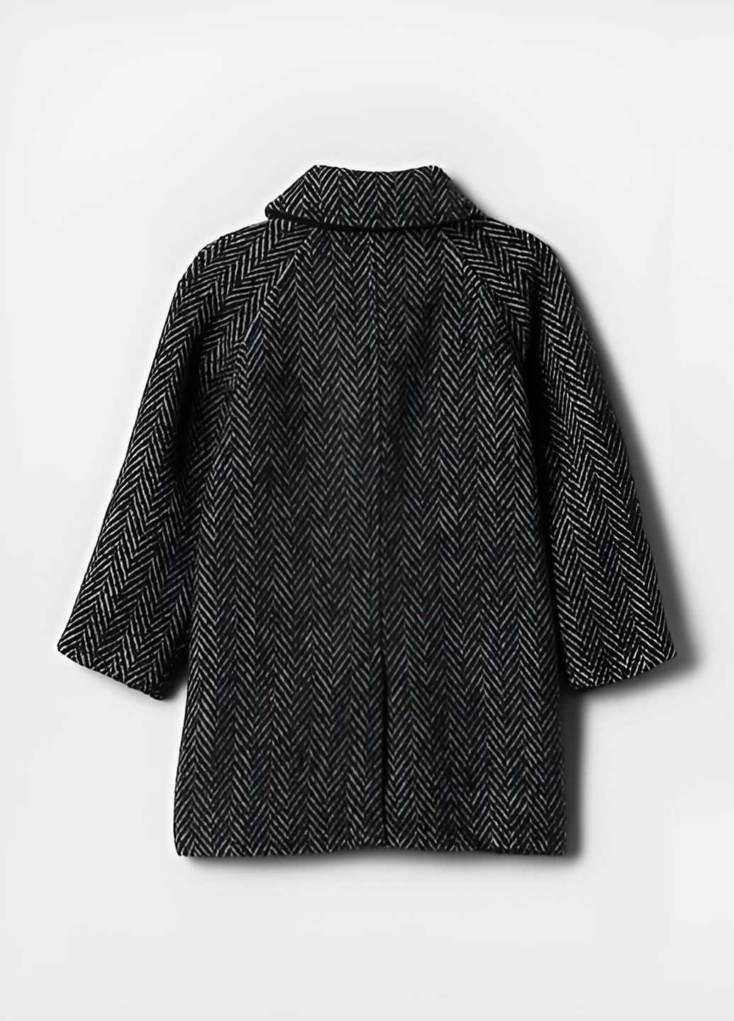 Серое демисезонное Пальто однобортное Gap