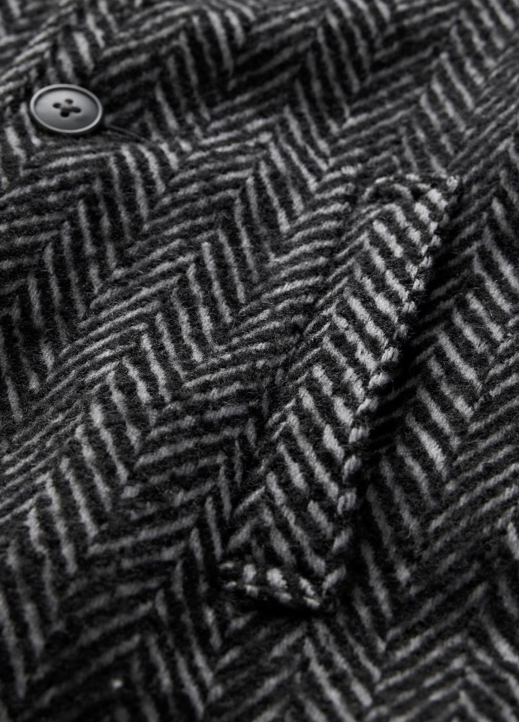 Серое демисезонное Пальто однобортное Gap