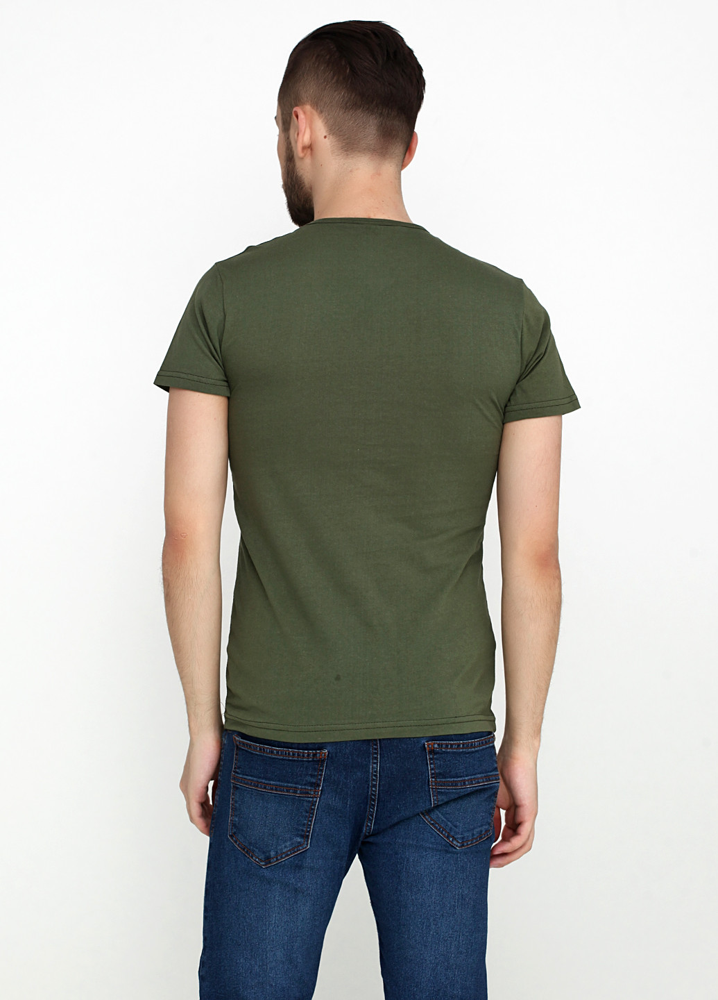 Темно-зеленая футболка Benger