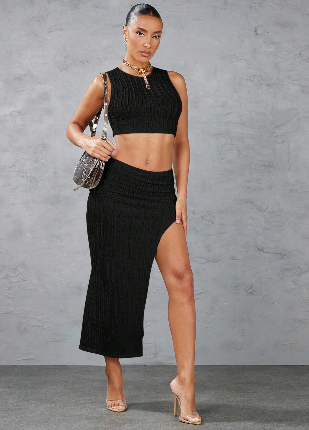 Костюм (топ, спідниця) SHEIN (316149874)