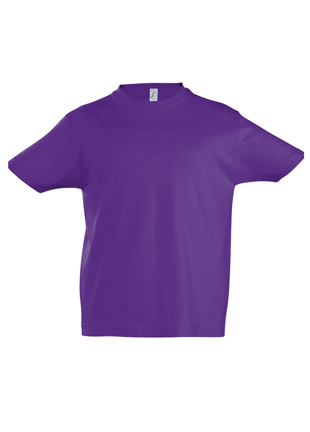 Фиолетовая летняя футболка с коротким рукавом Sol's