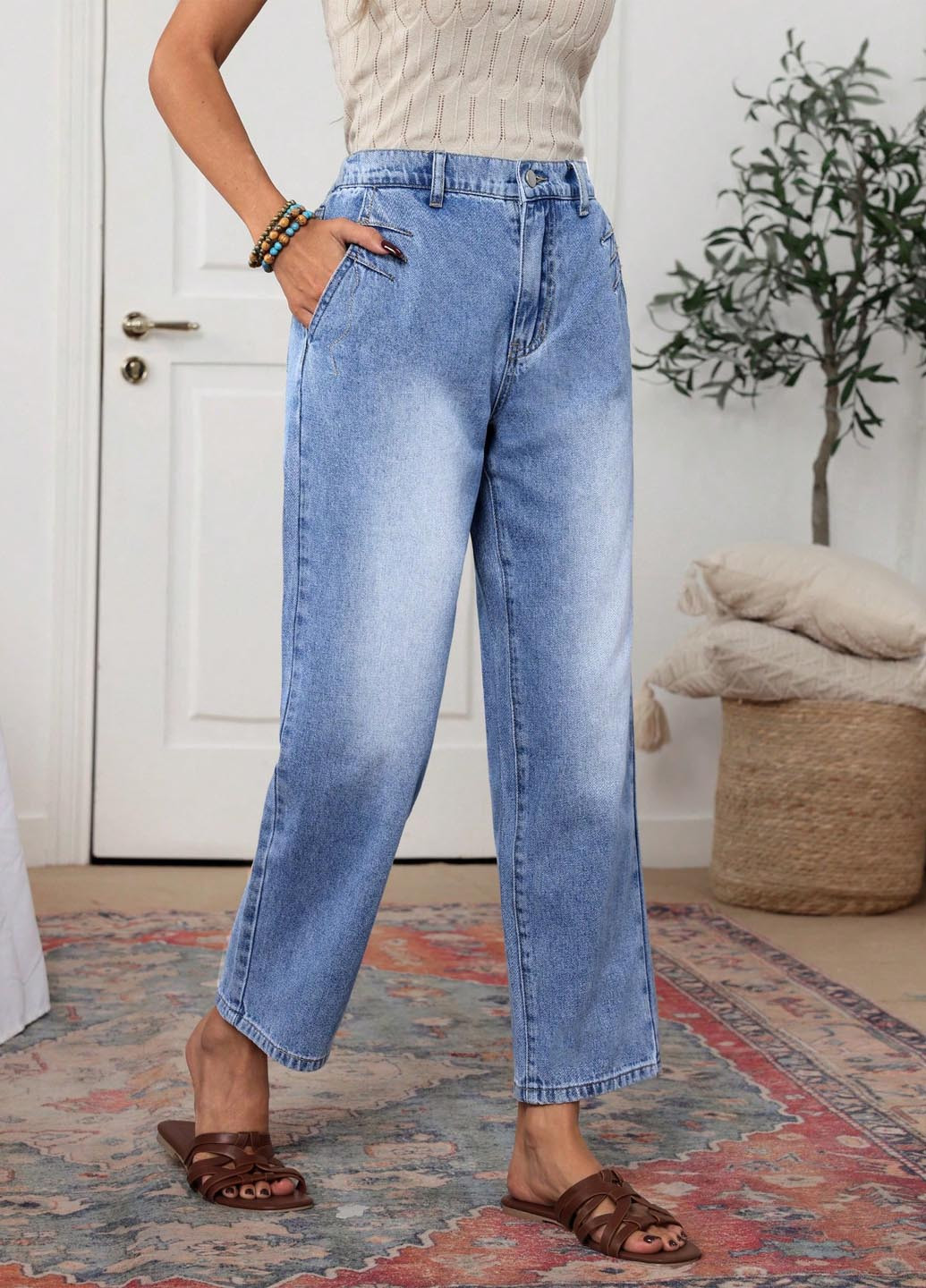 Джинсы SHEIN - (365779782)