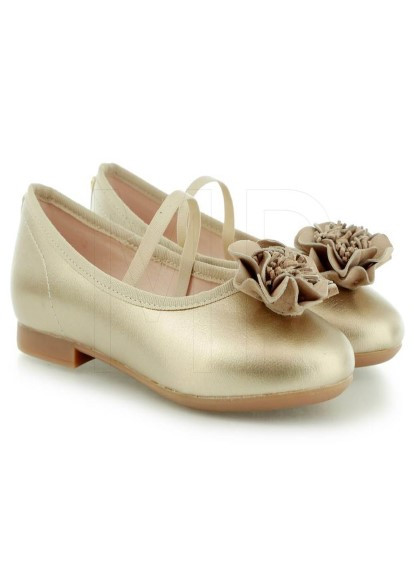 Золотые туфли для девочки (арт.) Mayoral