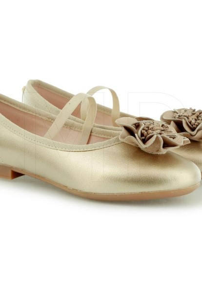 Золотые туфли для девочки (арт.) Mayoral