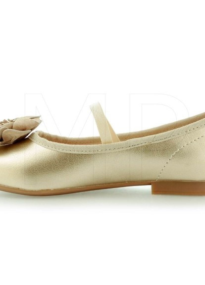 Золотые туфли для девочки (арт.) Mayoral