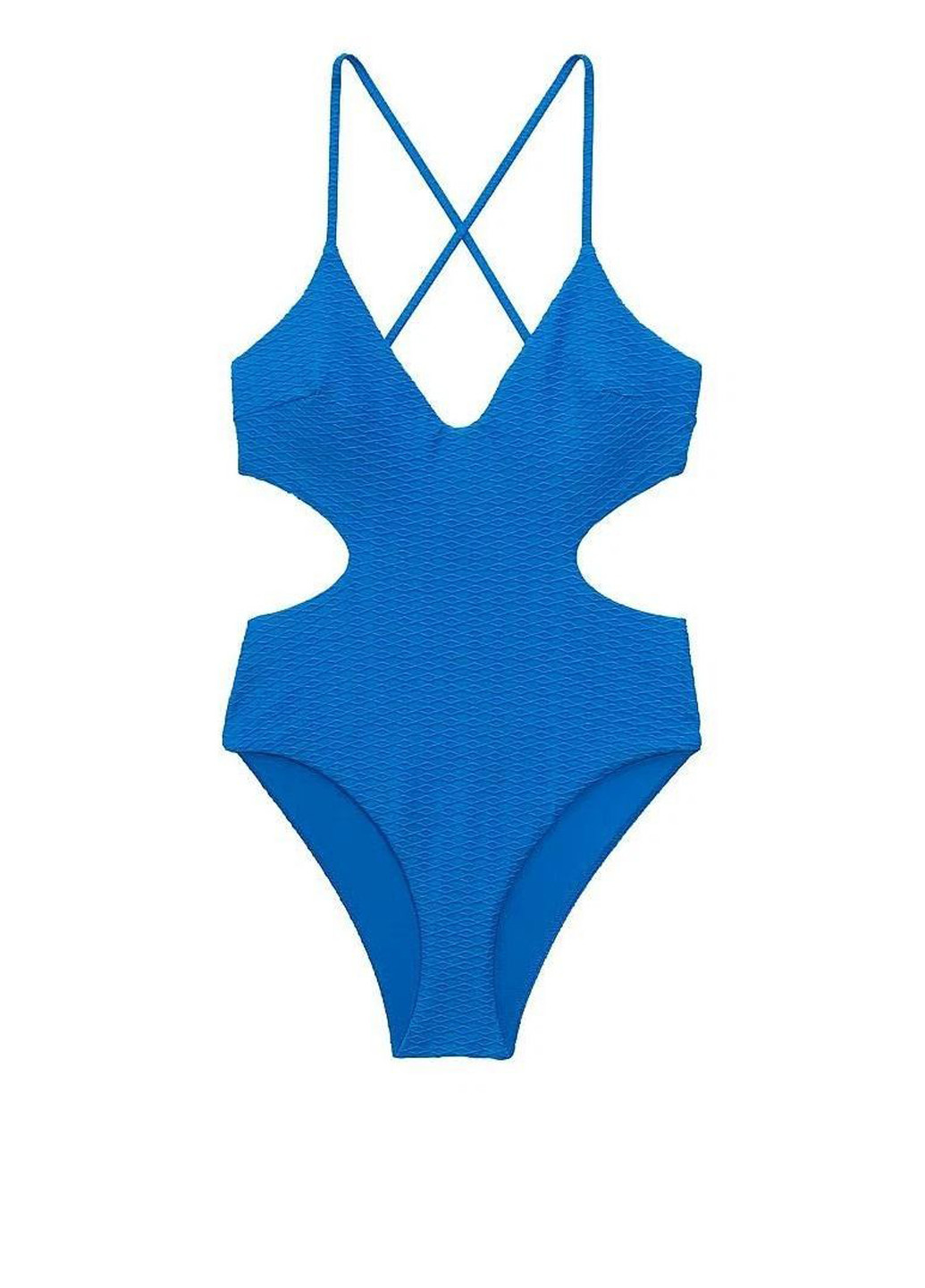 Синій літній купальник монокіні, суцільний Victoria's Secret
