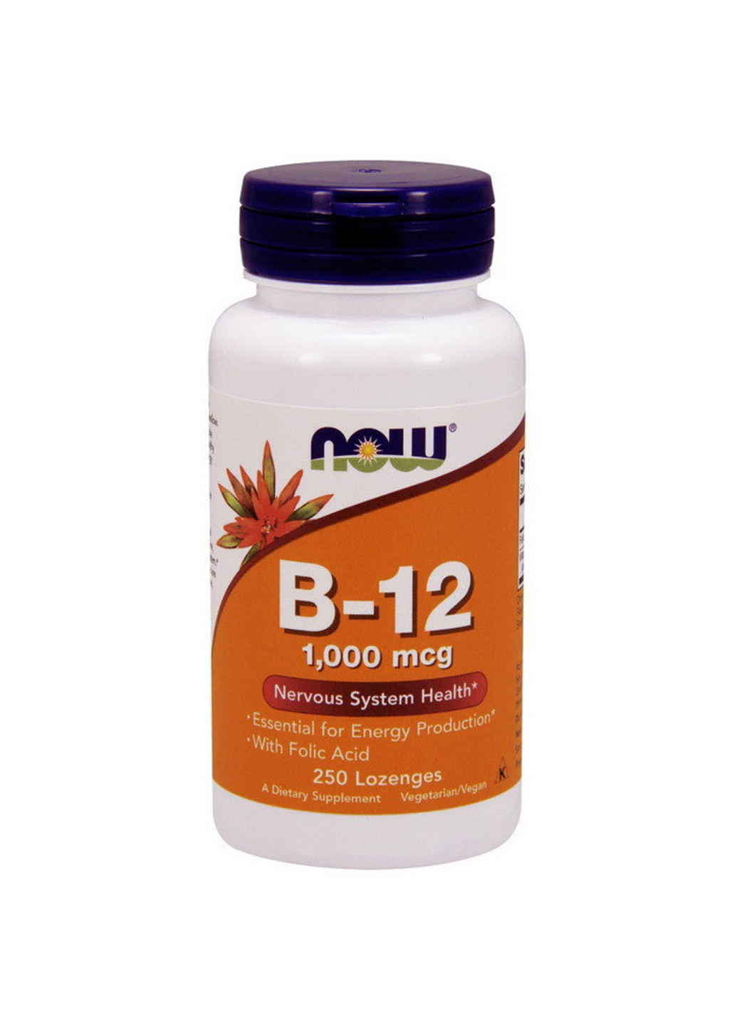 Витамин Б12 Vitamin B-12 1000 mсg (250 шт) нау фудс Now Foods (255408943)