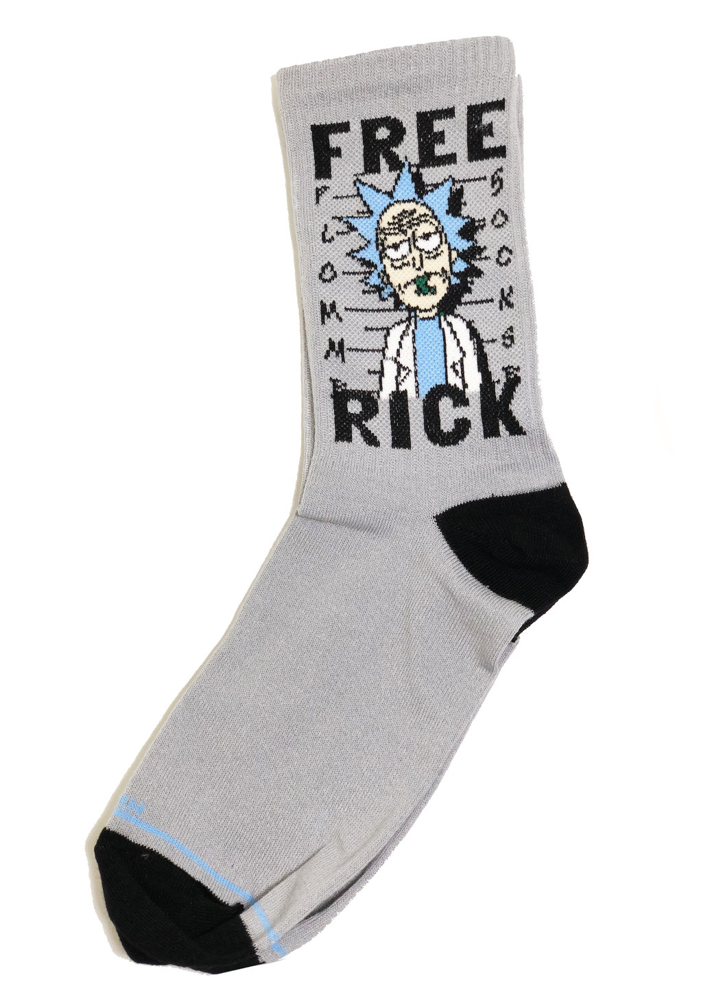 Чоловічі шкарпетки Premium Свободу Ріку LOMM сірі повсякденні