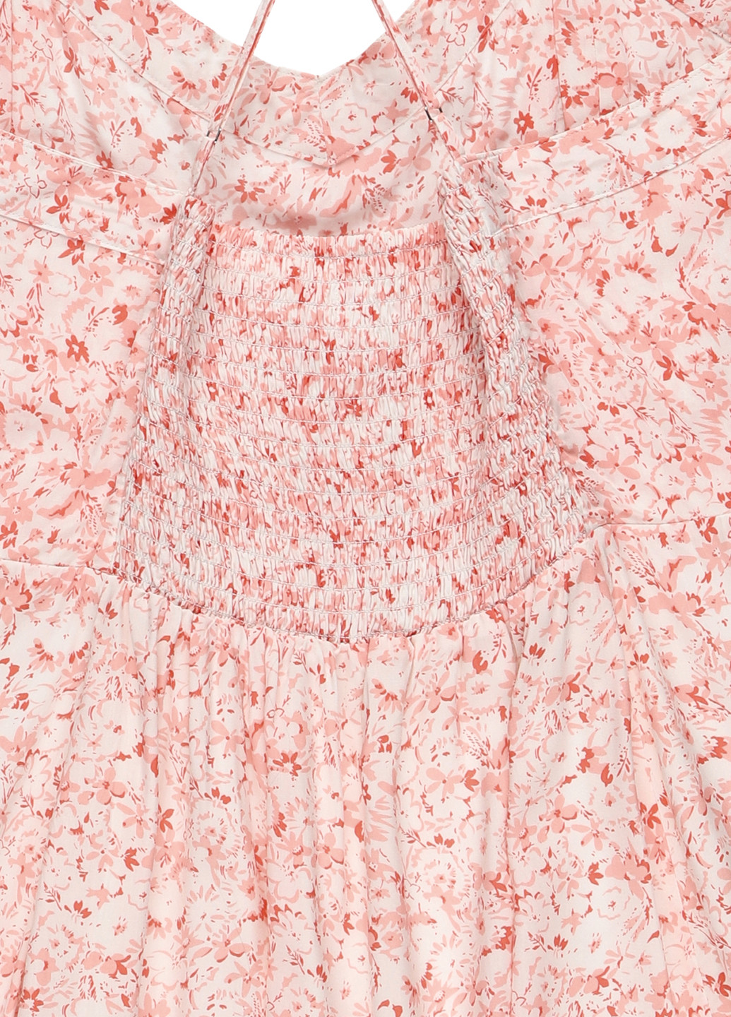 Рожева кежуал сукня кльош Gap з квітковим принтом