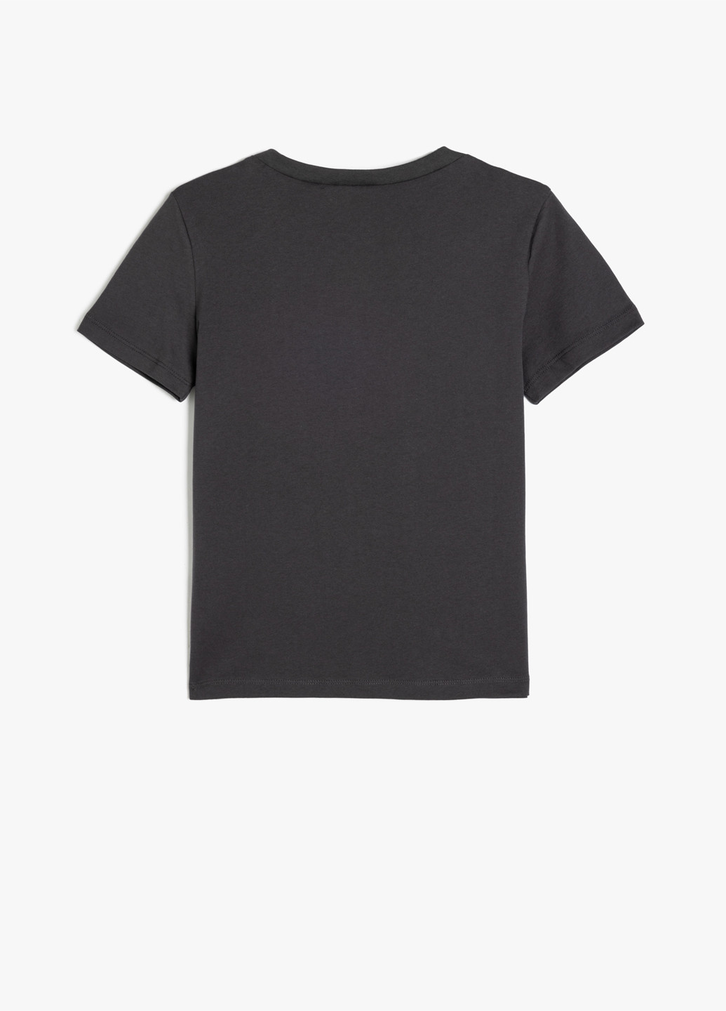 Темно-серая демисезонная футболка KOTON