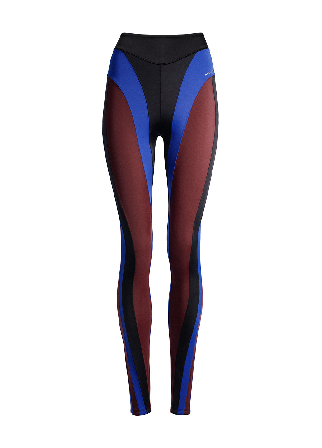 Комбинированные демисезонные леггинсы H&M х Mugler