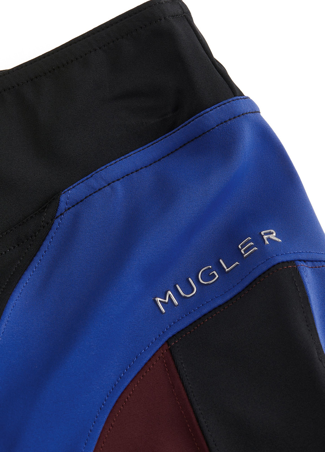 Комбинированные демисезонные леггинсы H&M х Mugler