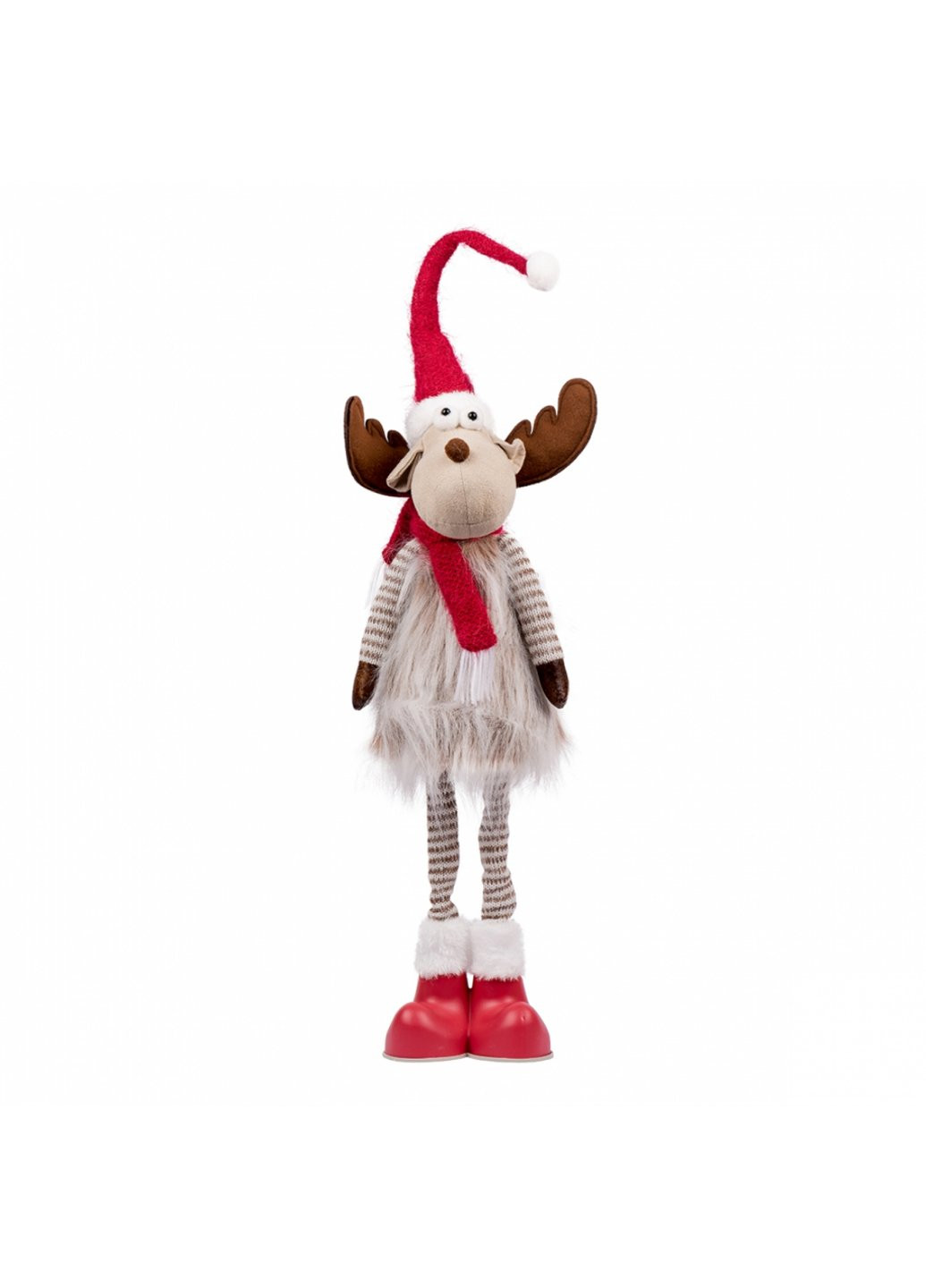 Украшение декоративное Novogod`ko Олень в красном, 80 см (974003) Power (254593446)
