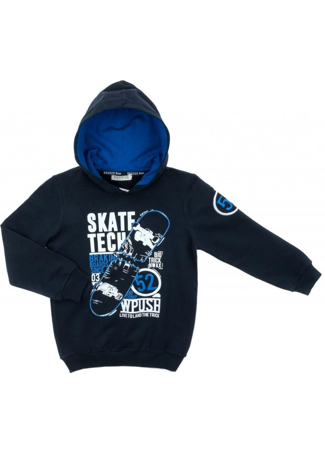 Кофта "SKATE" (13674-140B-darkblue) Breeze (251314007)